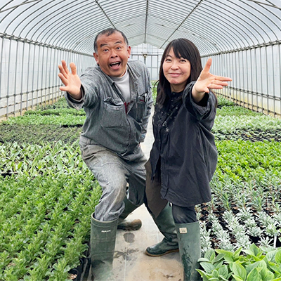 畑やかとうふぁーむの自然に育つ庭づくり