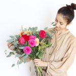 前田有紀さんが紹介！ダリアを主役にした花あしらい