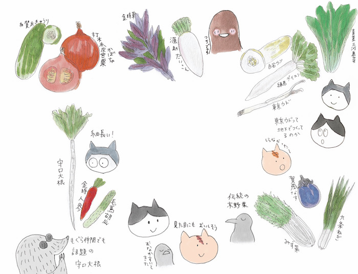 野菜は文化 日本の伝統野菜 エディブルガーデン10月 Lovegreen ラブグリーン