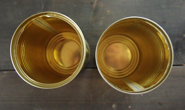 右がつぶした後。左が左上だけつぶしている状態。縁がなくなっているのがわかります。