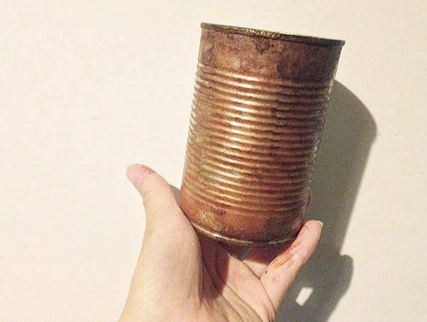 こちらも縁部分を濃くすることでよりリアルに。縁部分にこげ茶を足しても。