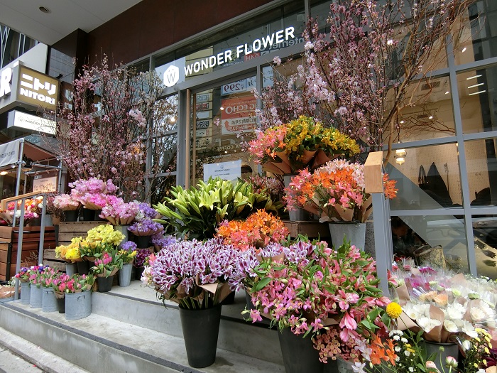 新しいフラワーショップブランド Wonder Flower 1号店が目黒駅にオープン Lovegreen ラブグリーン