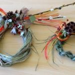 レモングラスで作ろう。正月のしめ縄飾り！