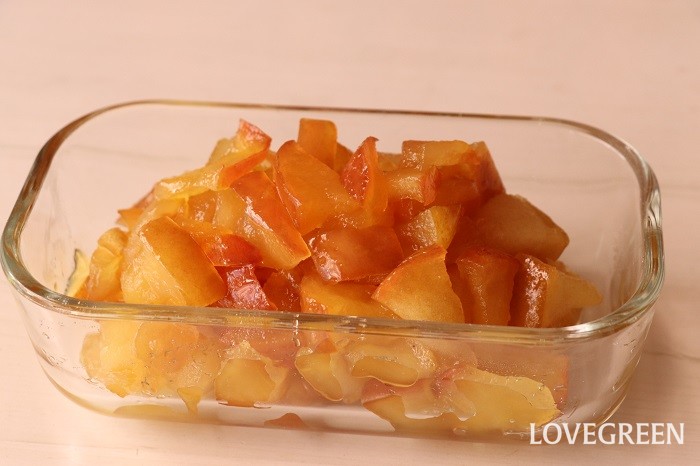 りんごジャム　作り方　2種類　使い方　簡単　レシピ　スパイス　シナモン　レモン
