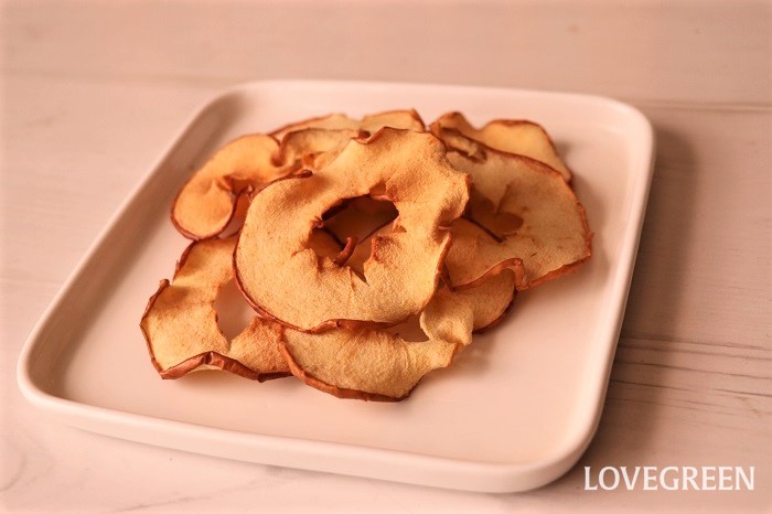 りんごチップス　オーブン　作り方　材料　ポイント