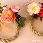 お正月 しめ縄 飾り