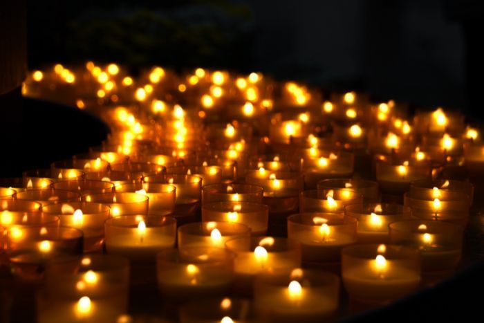 canvaキャンドルナイト