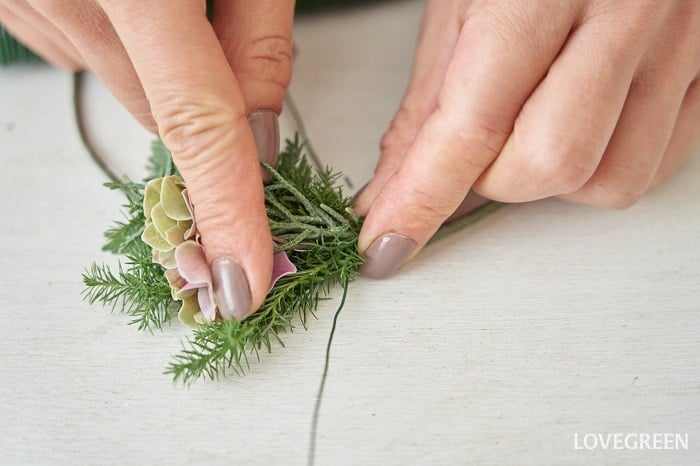 リースの作り方