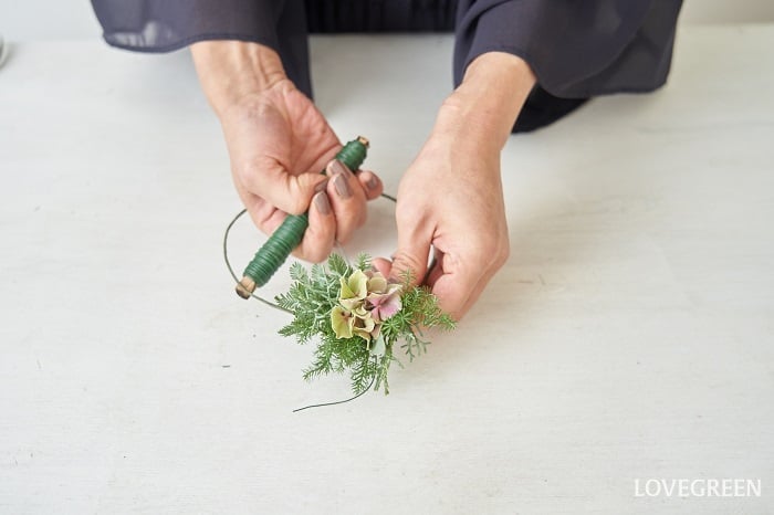 リースの作り方