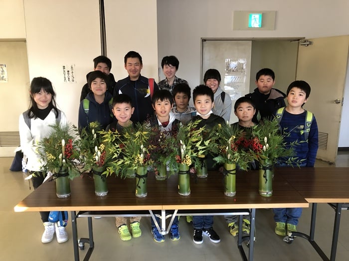 連載二宮さん写真　門松づくり