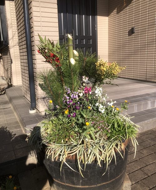 連載二宮さん写真　松竹梅