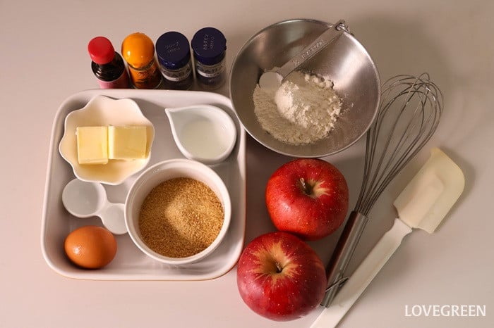 ムーミン谷の料理　収穫りんごのアップルケーキ