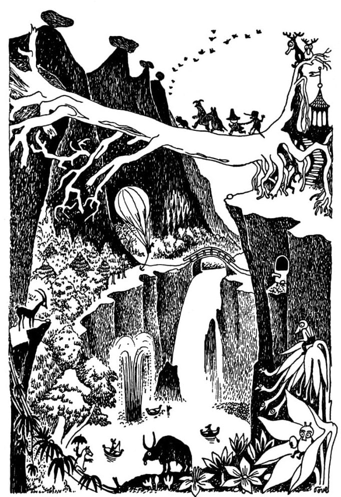 美村里江さんムーミンコラム3月_ムーミンパパの思い出