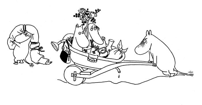 ムーミン谷の彗星