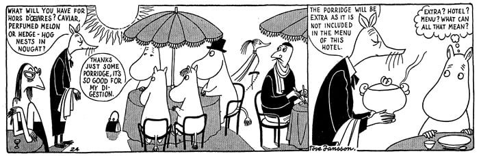 ムーミンコミックス「南の島にくりだそう」