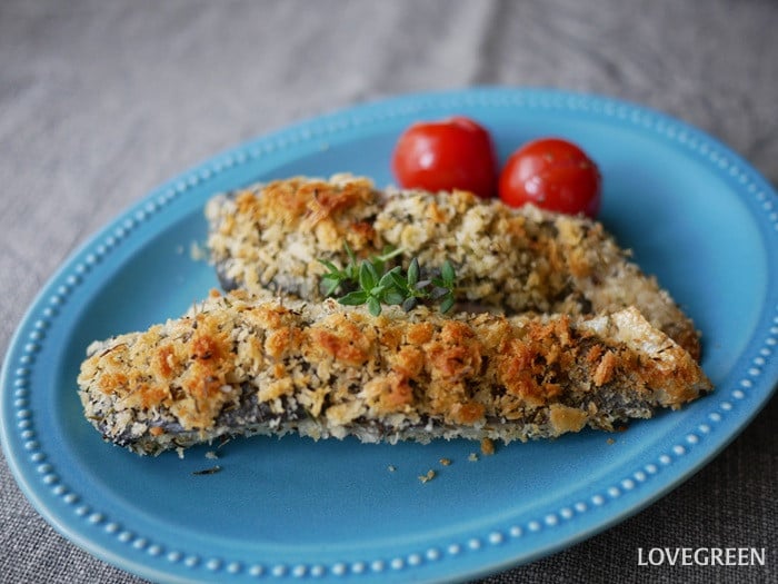 サワラのタイムパン粉焼き