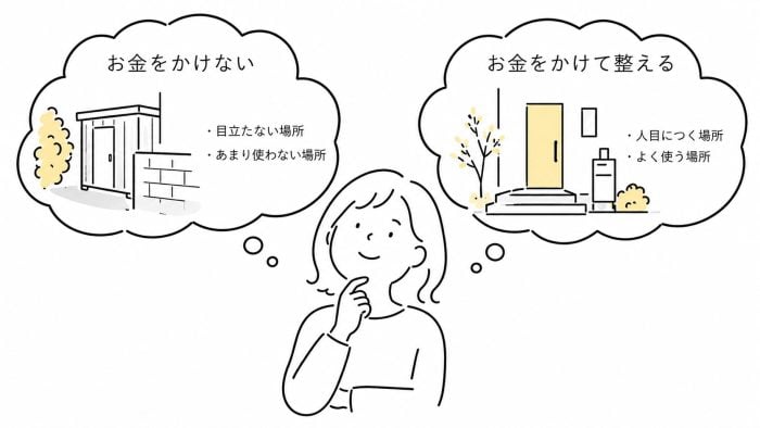 はじめての庭リノベ②｜雑草対策は庭を4つに分けて整えよう
