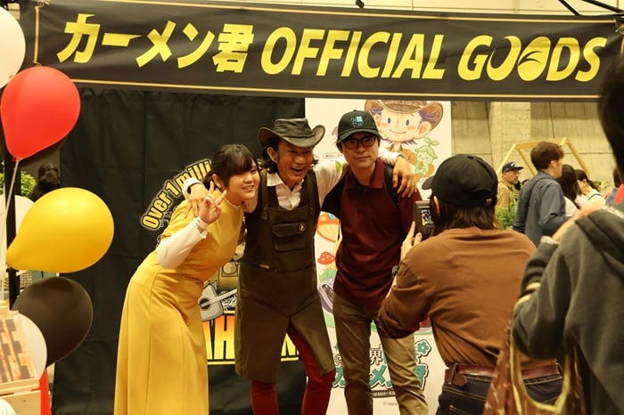 第8回花友フェスタ・幕張 カーメン君