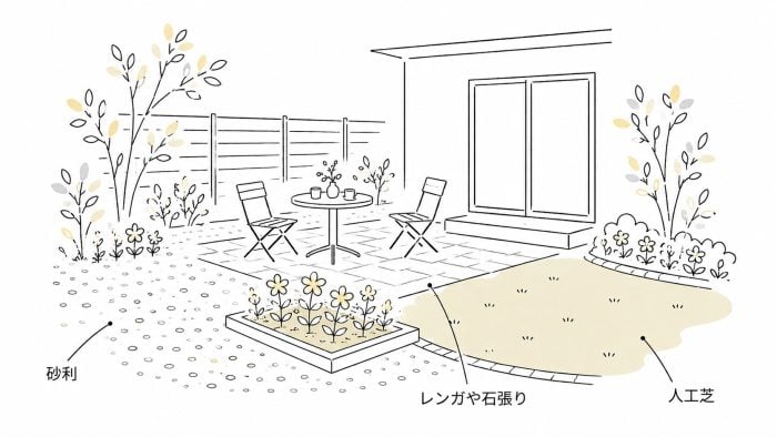 はじめての庭リノベ③｜花壇のリノベ。管理しやすい広さに整える
