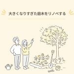 初めての庭リノベ⑤｜大きくなりすぎた庭木は、剪定だけではラクになりません